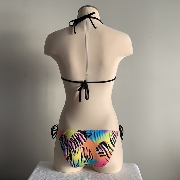 Roxy Multicolour String Bikini Set - Picture 7 of 10